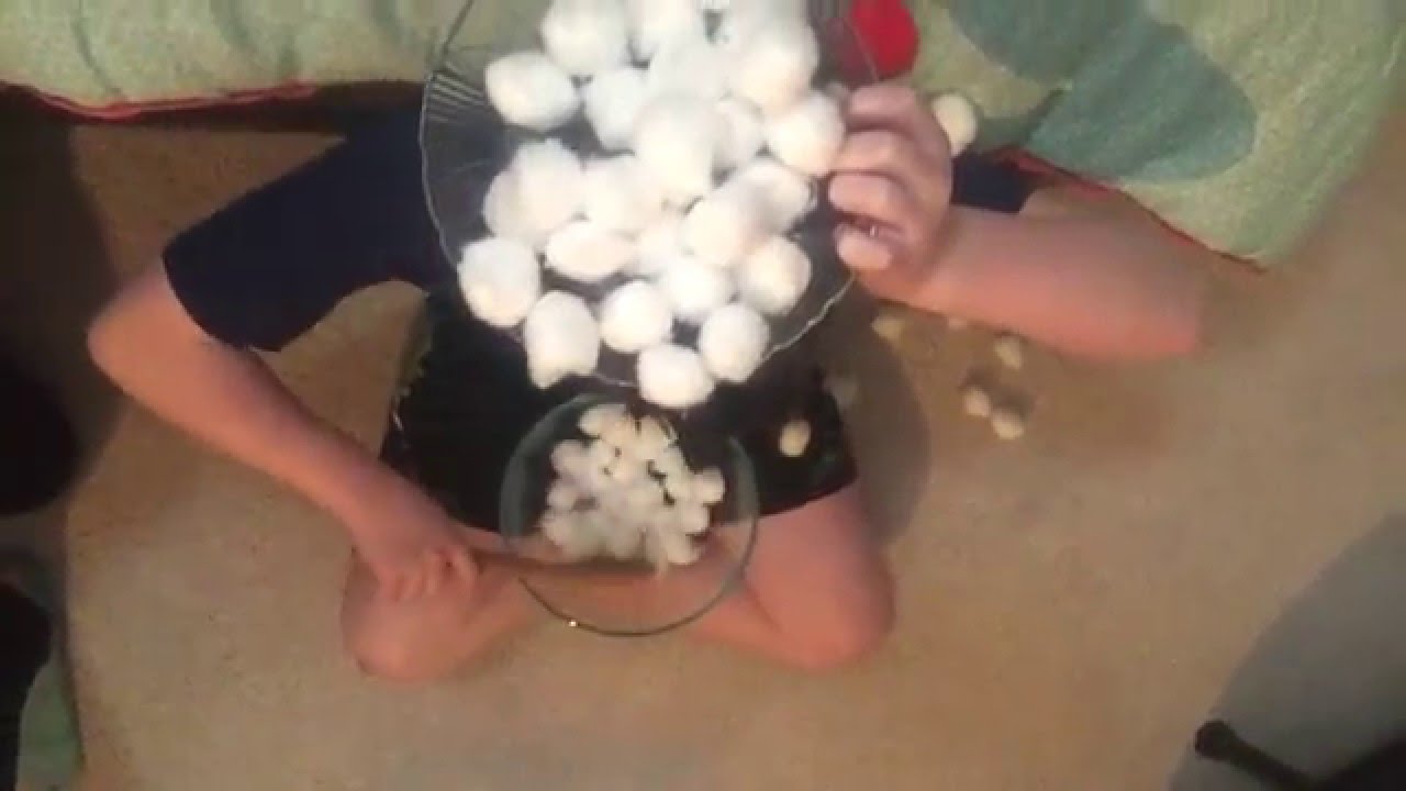 Cotton Ball Challenge YouTube