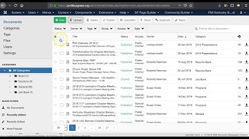 Using DOCman to organize documents
