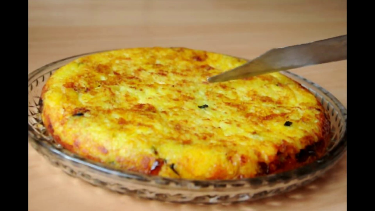 Картофельный омлет или легкий и быстрый перекус на обед))