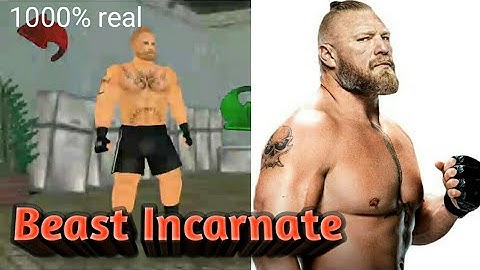 How to make the cowboy Brock Lesnar in wr3d