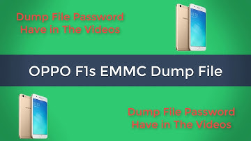 Oppo F1s A1601EX Dump File Dead Boot Repair File BY ETC ALL Over