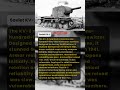 KV-2: The Soviet Monster Tank That Terrified Germany in 1941 💥🔥  #history #worldwarii
