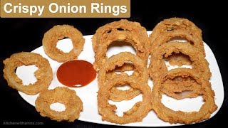 Crispy Onion Rings Recipe - How to make Onion Rings - Special Ramadan Recipe