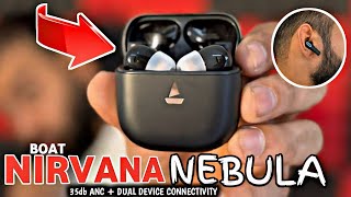 Boat Nirvana Nebula unboxing & Details review⚡️35DB ANC | 50 hours playtime⚡️Best TWS under ₹3000
