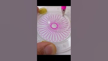 SuperSpirograph - How many rotations did the pen make in total? 🤔#shorts #Spirograph #satisfying