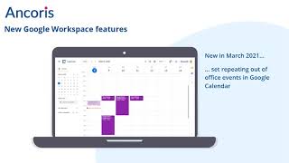 Set repeating out of office events