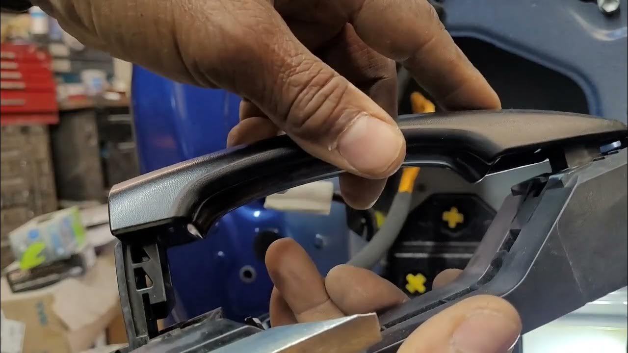 Easy Trick to Remove the Outer Door Handle on a 2021 Nissan Rogue - YouTube