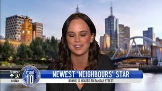 Bonnie Anderson on joining Neighbours - Studio 10