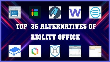 Ability Office | Top 35 Alternatives of Ability Office