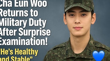 Cha Eun Woo Returns to Military Duty After Surprise Examination!“He’s Healthy&Stable” Fans in Tears💙