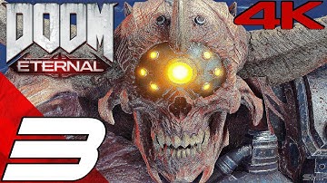 DOOM ETERNAL - Gameplay Walkthrough Part 3 - Hunter Base & Hunter Boss (4K 60FPS ULTRA) Full Game