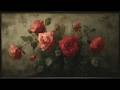 Deep Red Roses Painting | 4K Frame TV Art | Dutch Masters | Ambient Video | 2 Hours