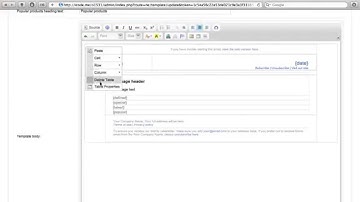 Newsletter Enhancements - V3 - vQmod - Edit Template - Opencart