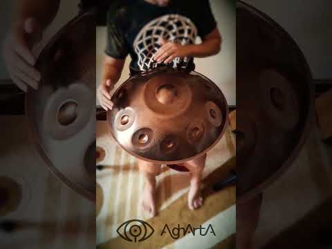 NEW A2 Pygmy 16 from Agharta Pantam! 💥 #embersteel #handpan #aghartapantam #pygmy #handpancommunity