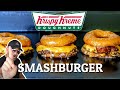 Is it Breakfast or Lunch | The Krispy Kreme Glazed Smashburger on the Halo Elite4b Griddle is Born!