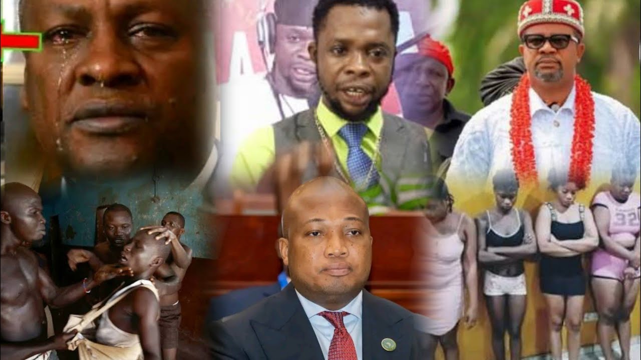 Breaking: The fake Igbo king has been disgrace & also going to face the law before his deportation