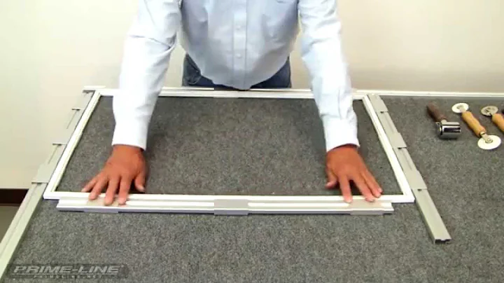 How-To: Re-screening a fiberglass window screen.