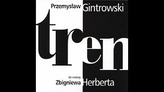 Przemysław Gintrowski - Tren (2009) album z tekstem