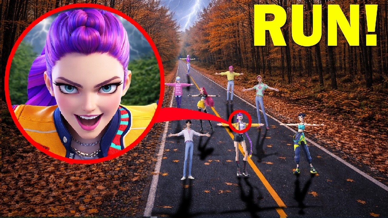 If you ever see KPOP Demon Hunters at 3AM, lock your doors & hide! (They are bad)