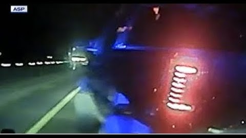 State trooper dashcam video shows deadly end to 50-mile police chase
