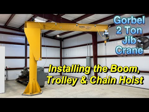 Gorbel Jib Crane Installation Part