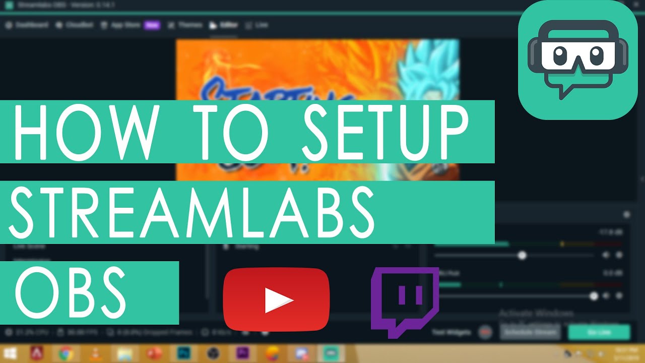 best settings for streamlabs obs