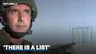 Israeli soldier claims Arabic calendar is Hamas 'guardian list'
