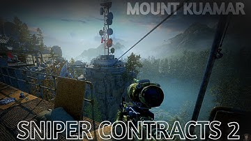 Mount Kuamar - Disable The Antennas - Sniper Ghost Warrior Contracts 2- Game Play 2 Of 4