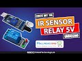 Unboxing &amp; Review || IR Sensor 5V || Relay 5V || HallRoad || Online Shopping ||