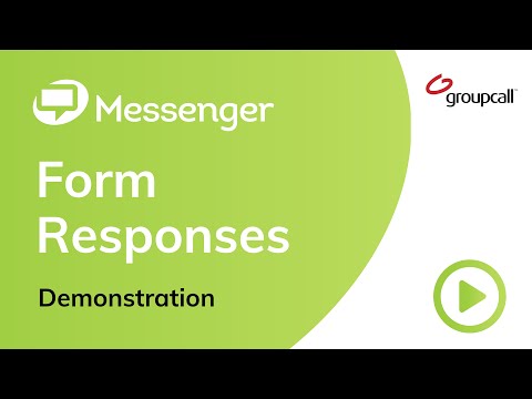 Form Responses - Groupcall Messenger