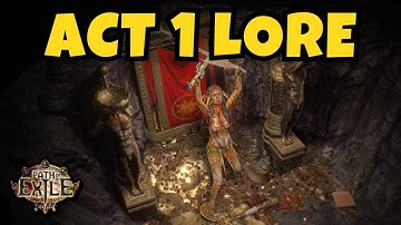 Path of Exile Act 1 Full Lore & Dialogue - Exiled To Wraeclast
