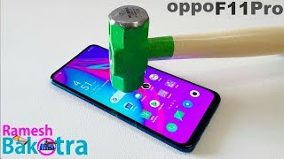 Oppo F11 Pro Screen Scratch Test