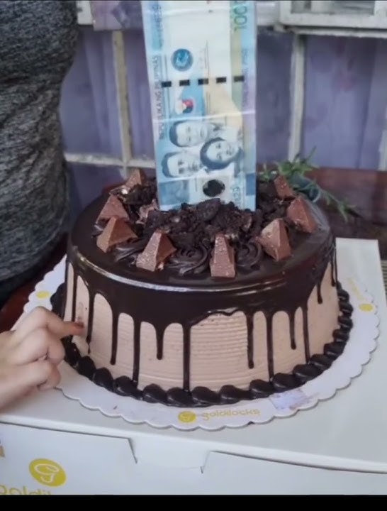 DIY MONEY CAKE / GOLDILOCKS #lifehacks  #homemade #viralshorts #viral