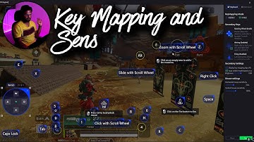 Key mapping Settings for EMULATOR APEX LEGENDS MOBILE | Mouse not working | Sensitivity Settings
