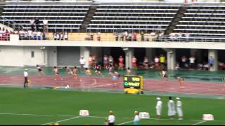 20120818_兵庫県高校ユース陸上_女子4×100m準決勝2組