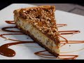 Pay de Queso  sabor Nuez y dulce de Leche, Cheesecake de Nuez, Receta facil y rapida