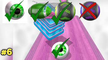 🏈Going Balls ; Super Speed Run Hard Walkthrough | Level 6 || los game || Arbaz Guru Gaming |