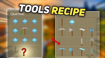 How to make diamond tools in mini block || Tools recipe.