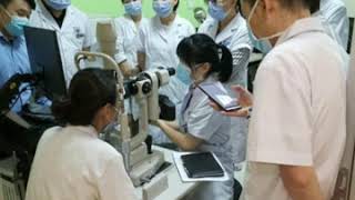 Training Of Dry Eye Yzer In Aier Eye Hospital
