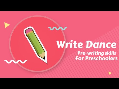 Write Dance Flowers Pre-Writing Skills for Preschoolers