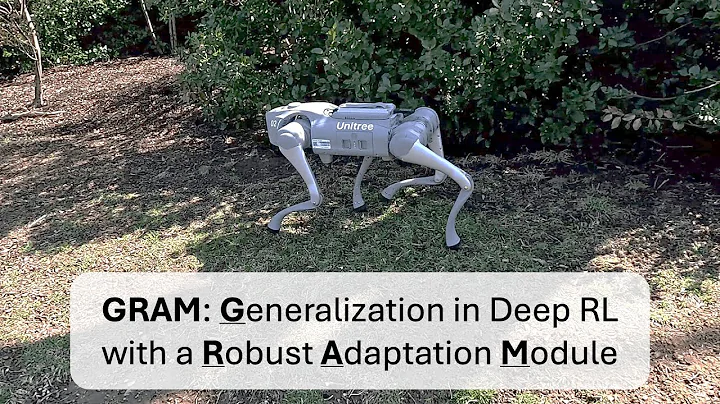 GRAM: Generalization in Deep RL with a Robust Adaptation Module