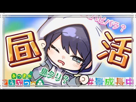 【あつまれどうぶつの森】本日もまたハピパラ昼活【長尾景/にじさんじ】