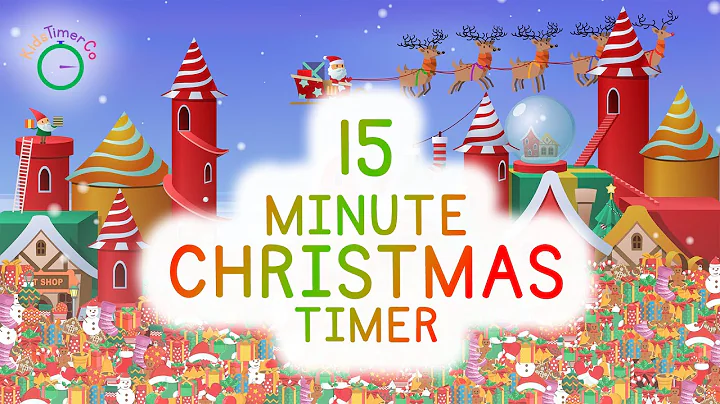15 Minute Christmas Timer - Kids Visual Timer