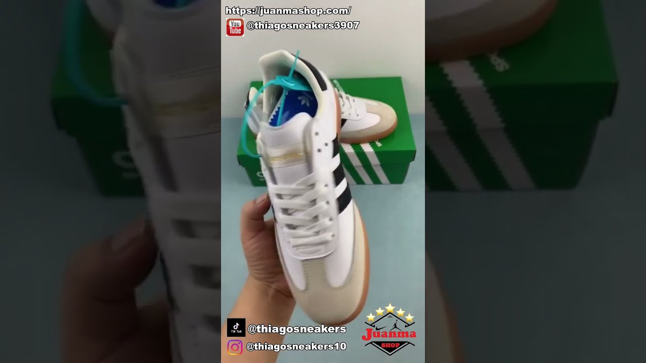 Adidas Samba OG Sporty and Rich Cloud White Core Black HP3354