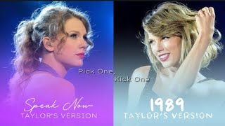 Taylor Swift: Eras Pick One, Kick One Part 17 - Speak Now (TV) vs 1989 (TV) || sntv