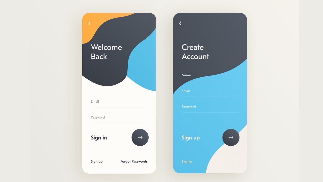 1 Sign In Sign Up Ui 2019 The Best Ui Design Using Android Studio Full Tutorial With Source Code Monster Techno - the cha cha circulation roblox id roblox music codes in 2020