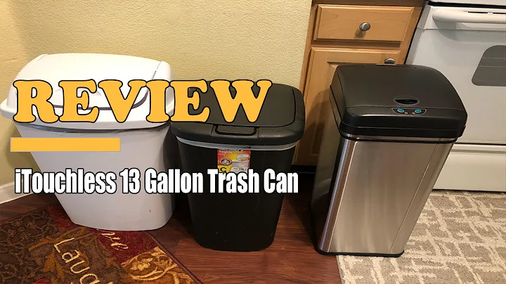 iTouchless 13 Gallon Trash Can - Review 2022