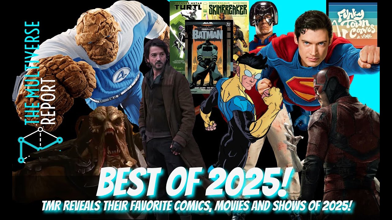 BEST OF 2025! TMR Reveals their favorite comics, movies and shows of 2025!