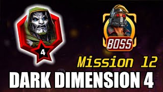 Node 12 | Dark Dimension 4 | Complete Walkthrough | Marvel Strike Force | MSF | DD4