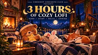 3 Hours of Cozy Lofi 🌙 Relaxing Music for Sleep, Study & Unwinding screenshot 3